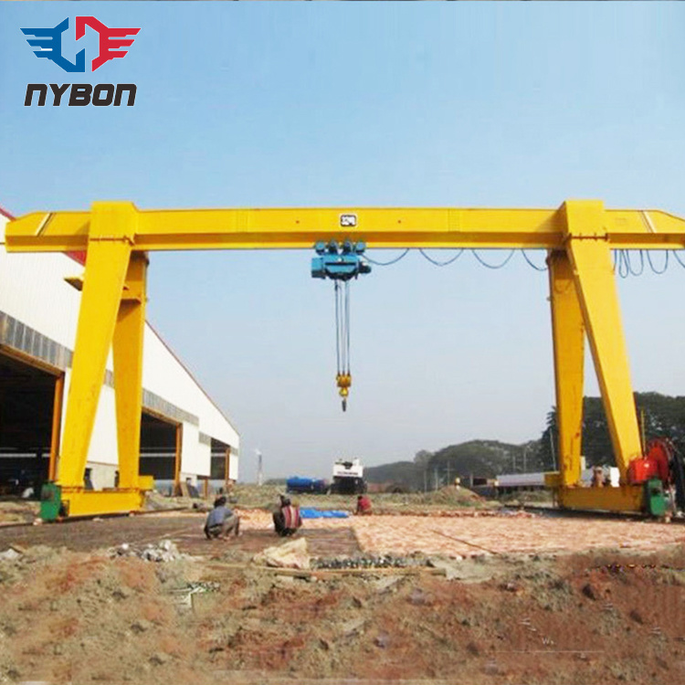 3 Ton Outdoor Steel Pipe Lifting Gantry Crane with Hoist