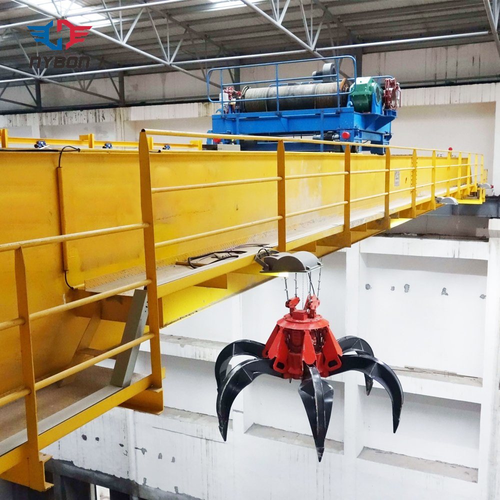 
                30t Electric Overhead Crane with Grab Bucket
            