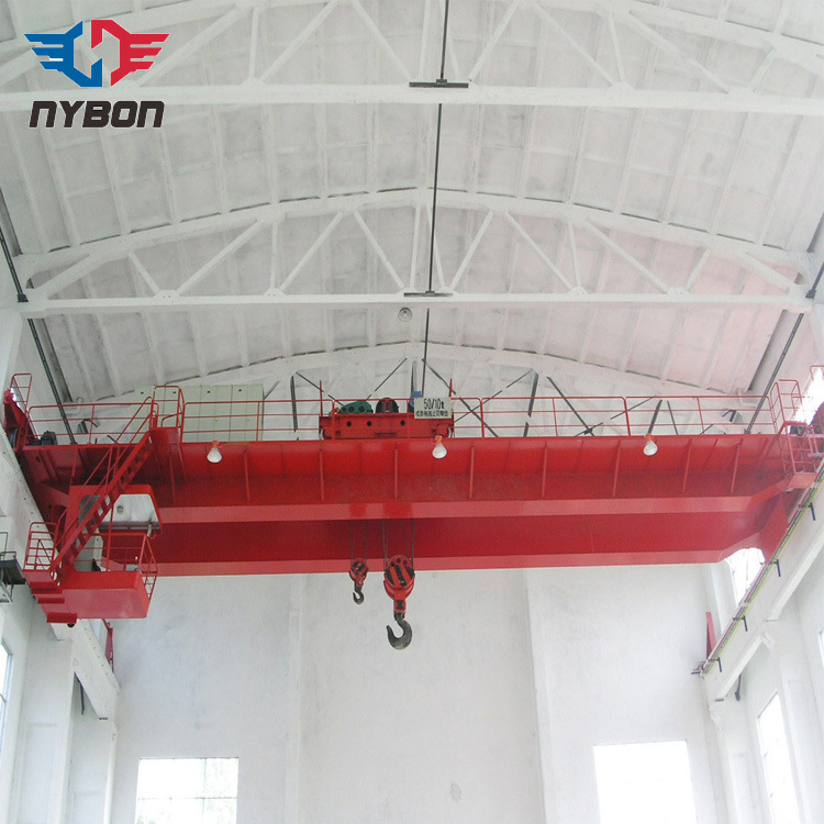 A6 Steel Factory Box Double Beam Overhead Crane for Sale