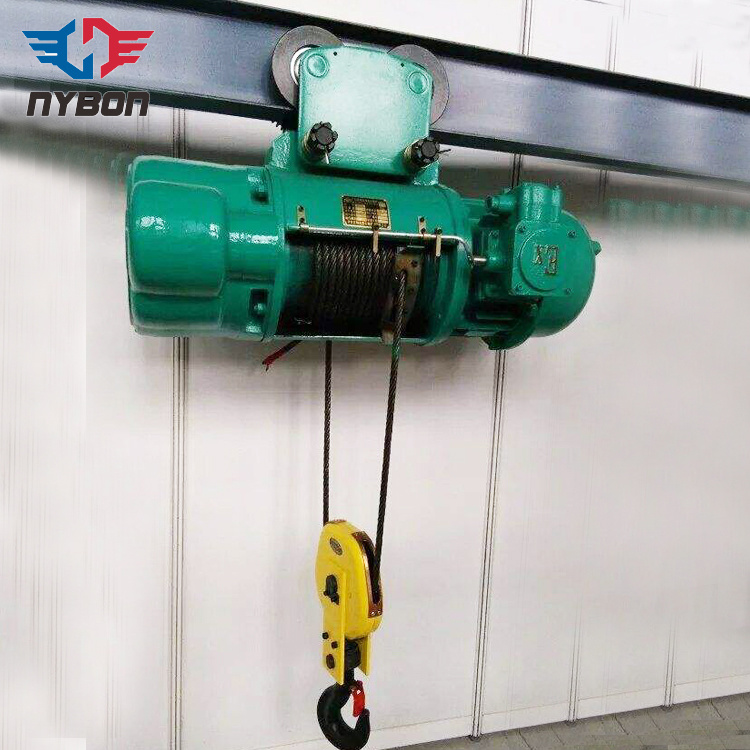 CE Approved Large Rope Capacity High and Low Speed Electric Wire Rope Hoist 15 Ton
