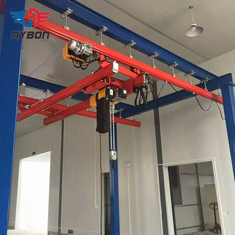 China Manufacturer 3000kg Kbk Soft and Light Combined Chain Hoist Crane