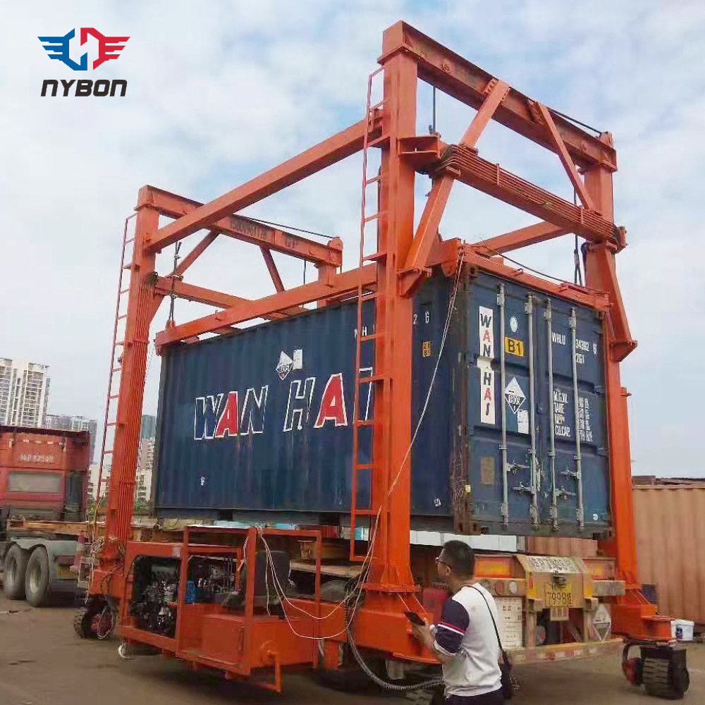 
                China Portable Container Lifting Gantry Crane zum Verkauf
            