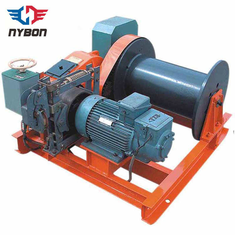 Construction Fast Line Speed Steel Cable Industrial Electric Winch