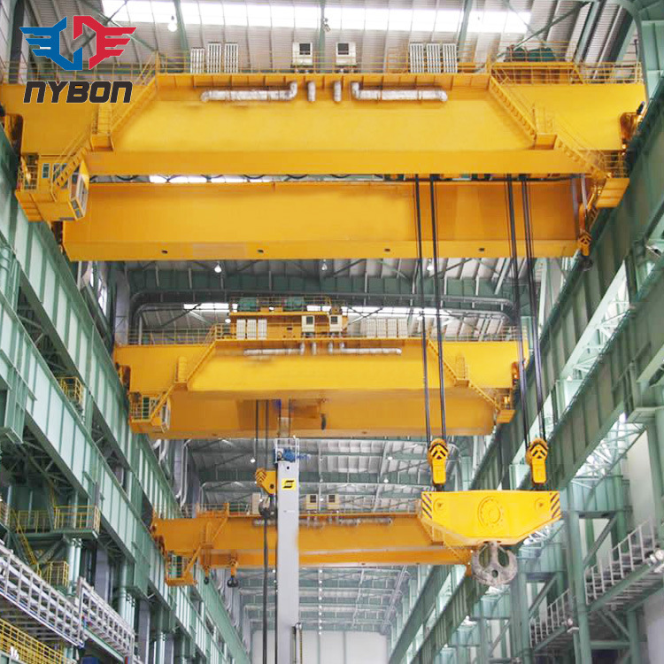 Double Girder 25 Ton 30 Ton 50 Ton Overhead Crane From Henan Supplier