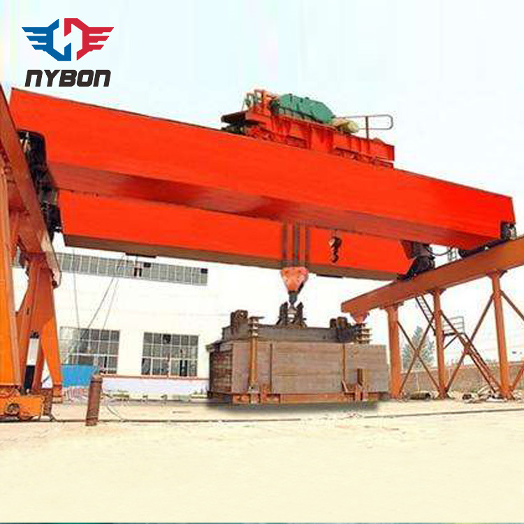 China 
                Double Girder Mobile Electric overhead kraan voor productielijn
             leverancier