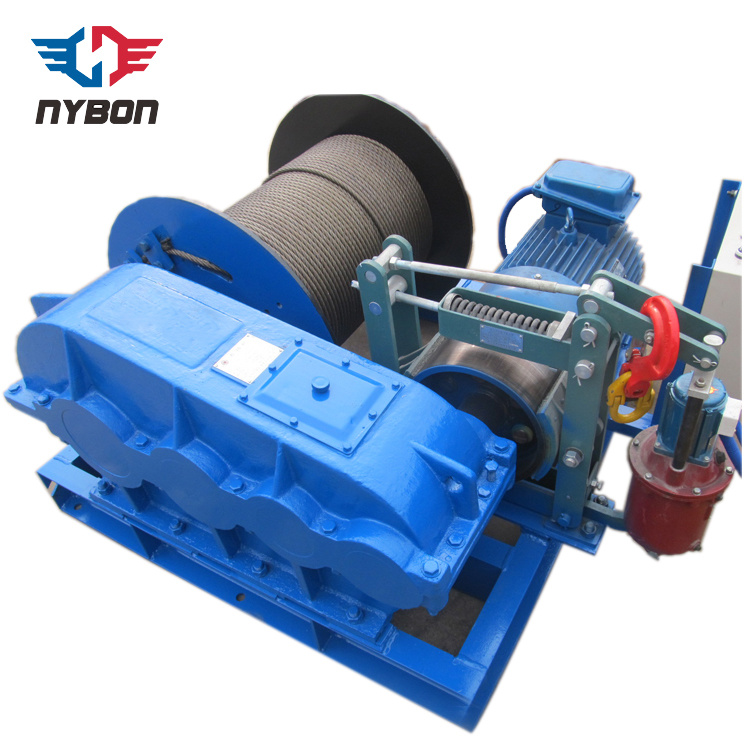 Efficient and Safe High Speed Electric Winch with Limiter