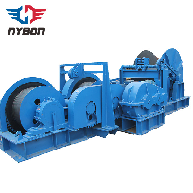 Electric Constant Speed Double Drum Shunting Winch 20ton