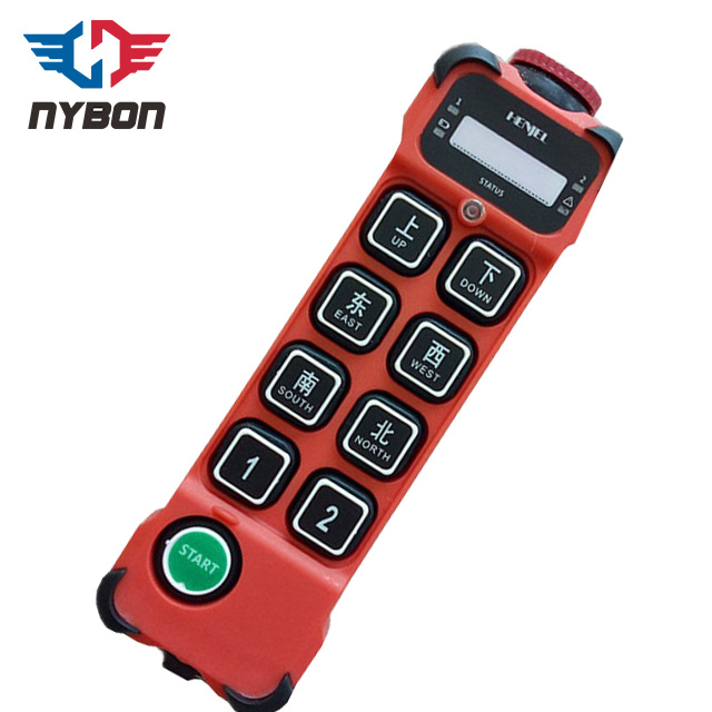China 
                Electric High Quality 8 Buttons or 6 Buttons 110V Wireless Remote Control for Cranes
             supplier