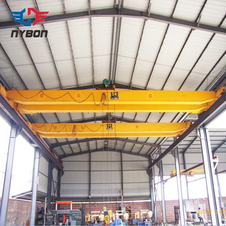 China 
                Electric Hoist Trolley Double Girder Bridge Cranes for Steel Factory
             supplier