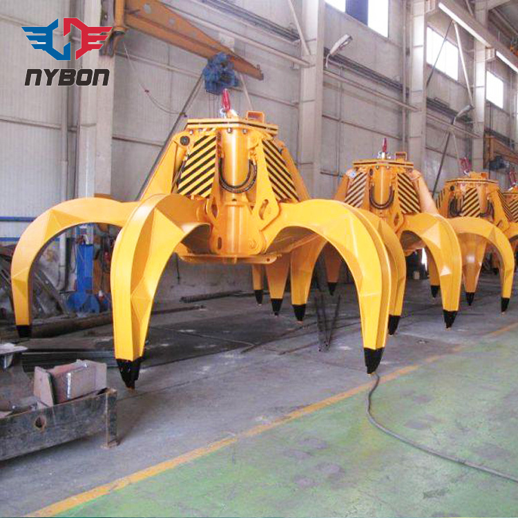 China 
                Electric Hydraulic Crane Grab Bucket for Waste Material
             supplier