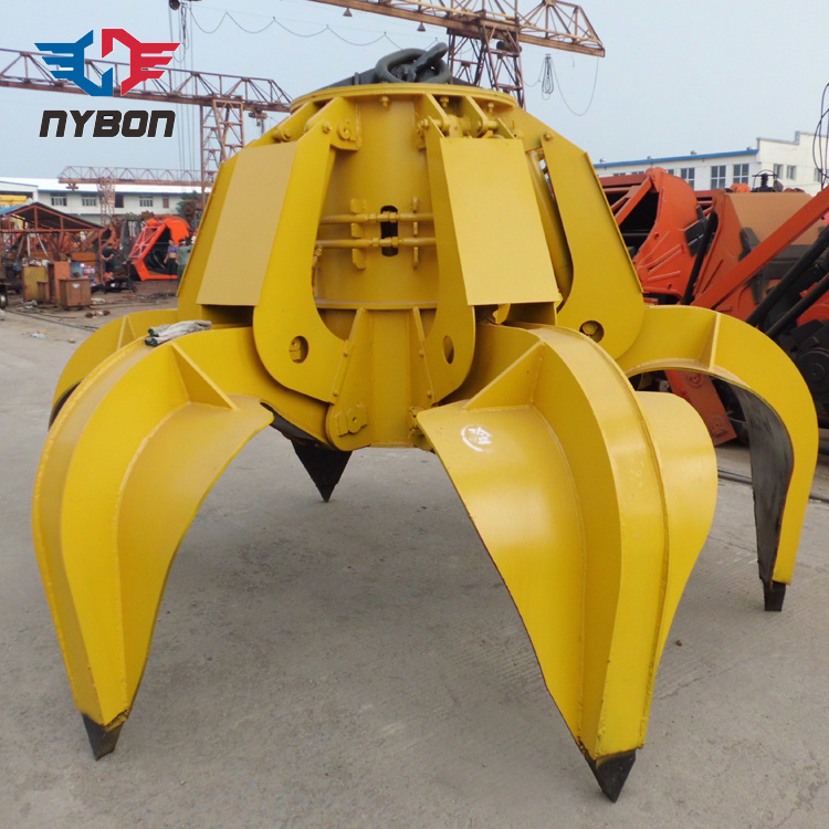 China 
                Electric Hydraulic Orange Peel Grab for Crane
             supplier
