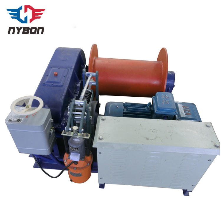 Electric Jm Model Wire Rope Capstan Winch with Brake