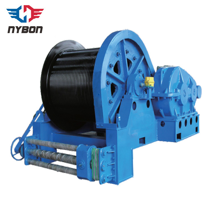 Factory Price One Drum 200m Wire Rope Capacity 15 Ton Heavy Duty Three Phase Electric Winches