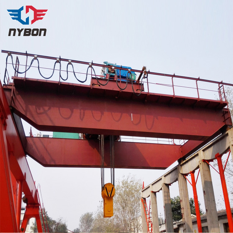 China 
                Fast Speed Higher Lifting Height Travelling Double Girder Overhead Crane
             supplier