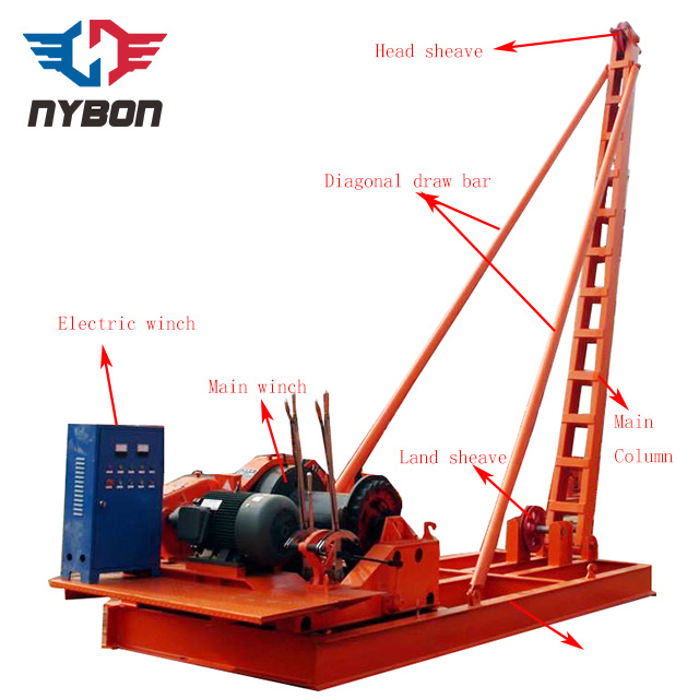 Free Fall Punching Drop Hammer Piling Machine Piling Rig