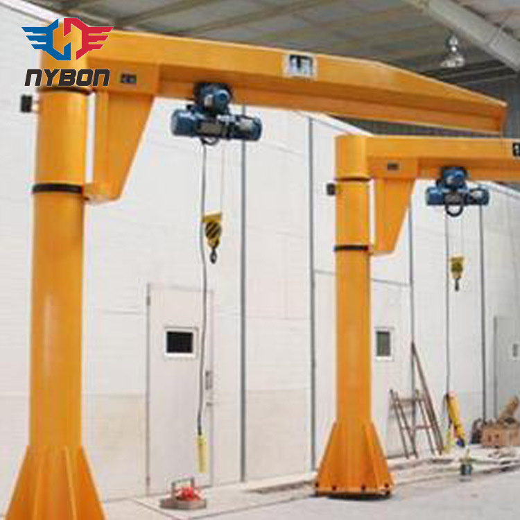 
                Free Standing Column Pillar Jib Crane with Hoist for Sale
            