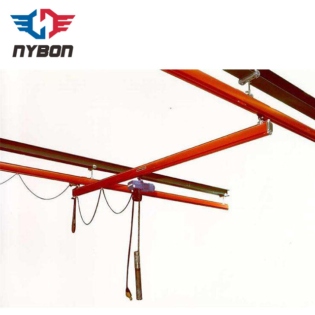 China 
                Gound Control 1 Ton Light Duty Flexible Kbk Overhead Crane with Chain Hoist
             supplier