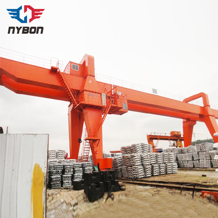 Granite and Marble Stone Lifting Used Double Girder 40 Ton Gantry Crane for Sale