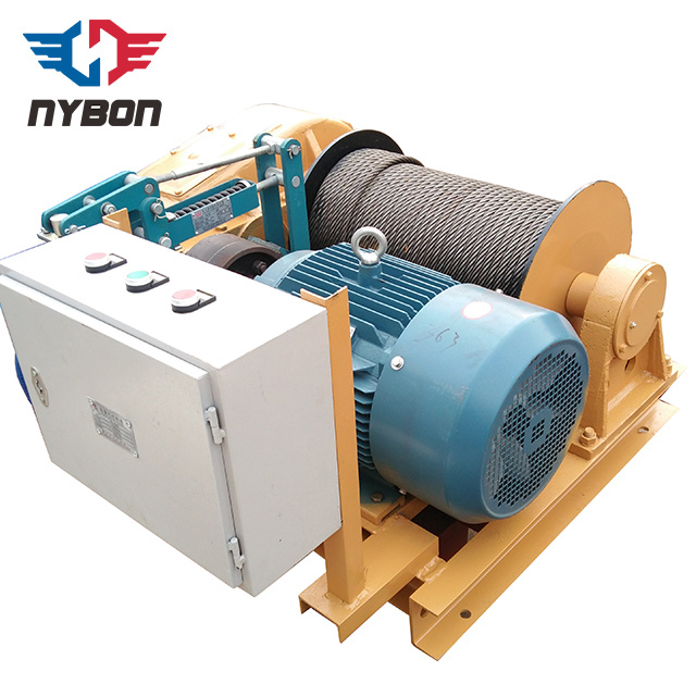 Heavy Duty 5 Ton Industrial Wire Rope Electric Winch for Pulling