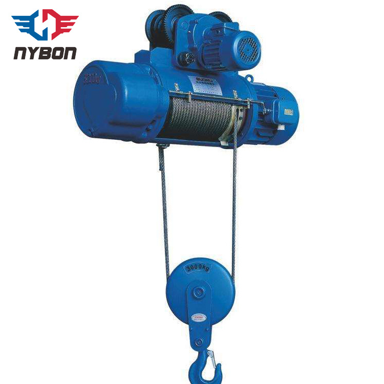 
                Heavy Duty Crane 12m Wire Rope Electric Hoist 10 Ton for Sale
            