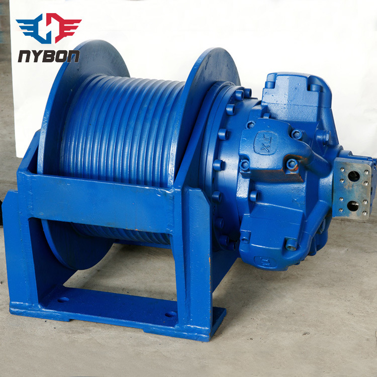 High Speed Single Drum 30 Ton Hydraulic Winch for Sale