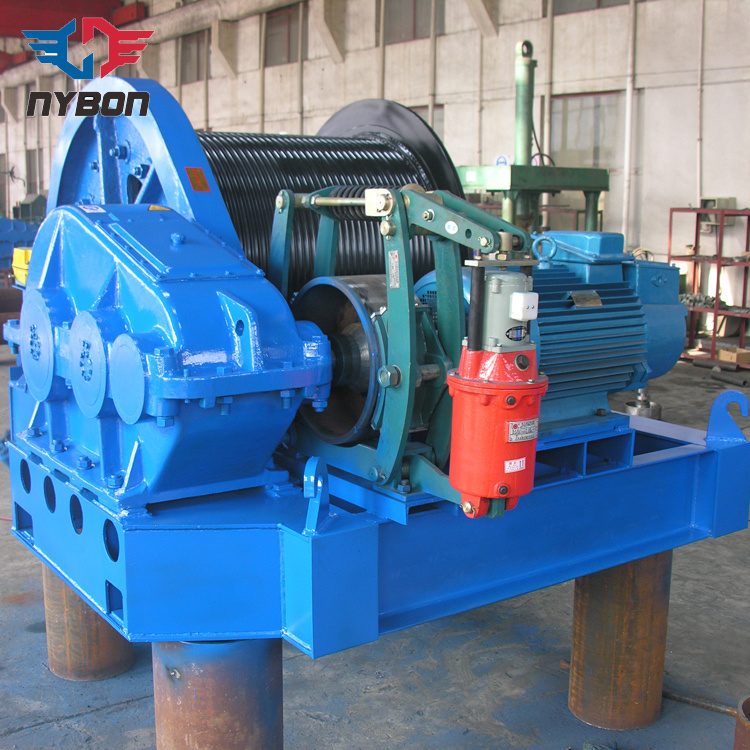 High Speed Wire Rope CE Approved Electric Traction Electric Winch