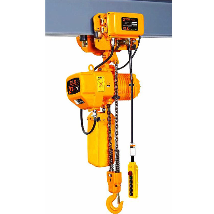Hot Sale Portable 1.5 Ton Electric Chain Hoist for Lifting Cargo
