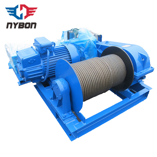 Hot Sell ISO Certificated Custom Wire Rope Capacity 100m 15 Ton Electric Winch