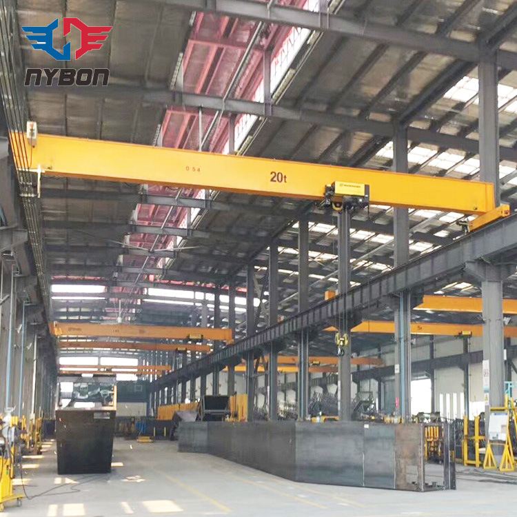 China 
                Indoor Lifting Machine European Overhead Crane 20 Ton with Hoist
             supplier