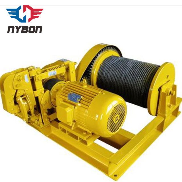 Jk10 Type High Speed Wire Rope Electric Winch