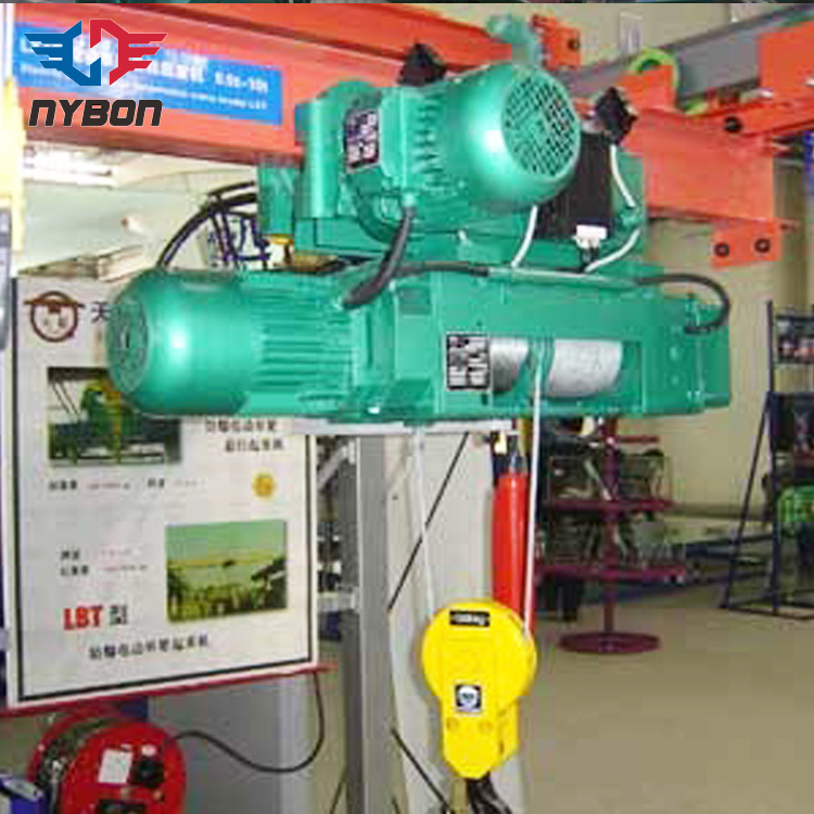 Lifting Single Double Speed 3t 5t 8t 10t Wire Rope Motor Hoist