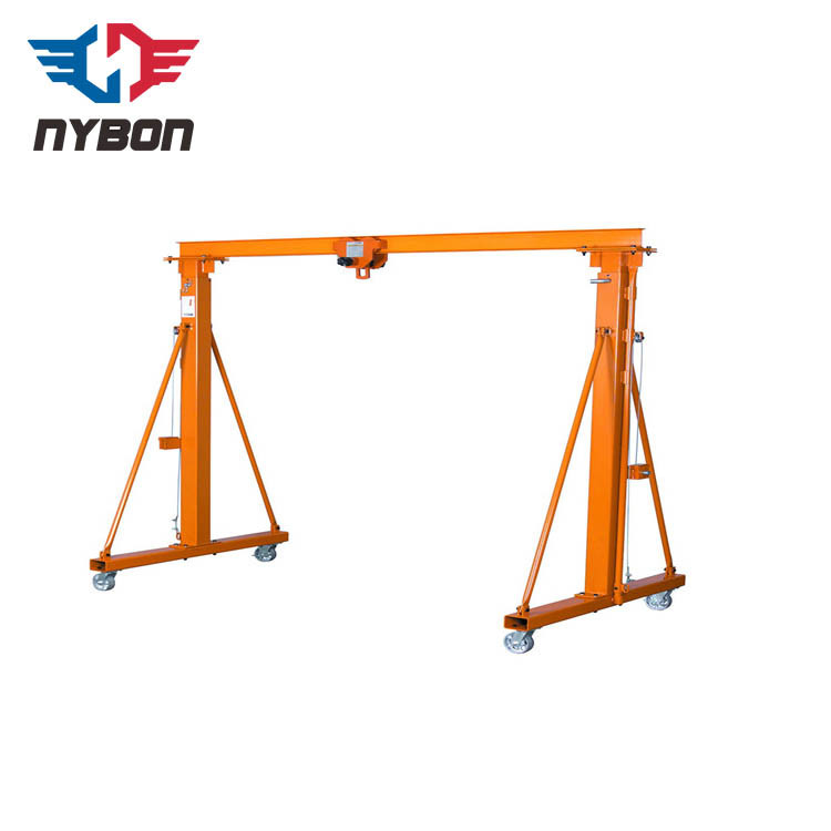 
                Light Weight Workshop Portable Adjustable Gantry Crane 3 Ton 5 Ton 10 Ton for Sale
            