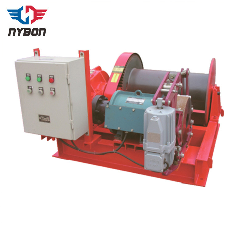 Made in China Boat Electric Pulling Winch with Pulley Block