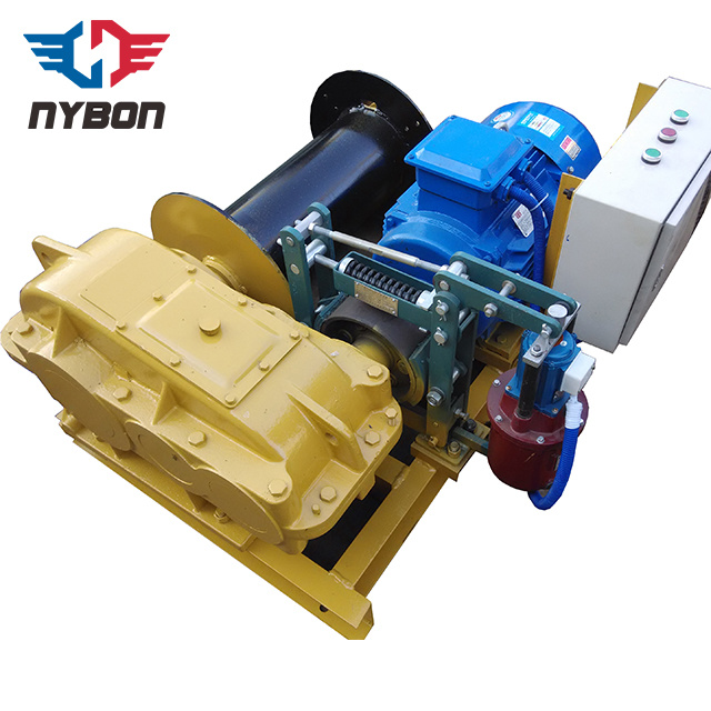 Made in China Pulling Boat Electric Winch with Pulley Block