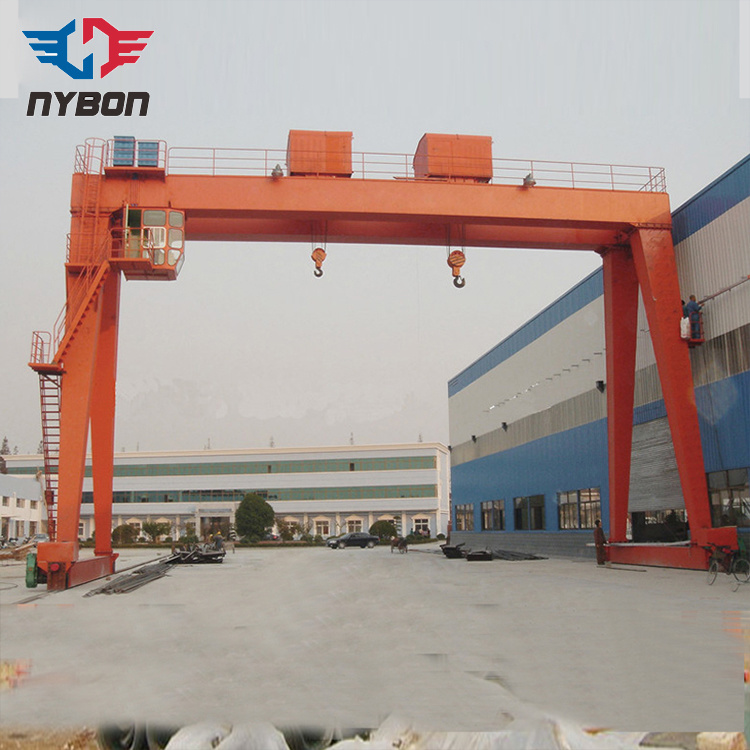 Mg Type Rail Mobile Double Beam Gantry Crane Best Price Heavy Duty China 300-Ton Gantry Crane with Trolley