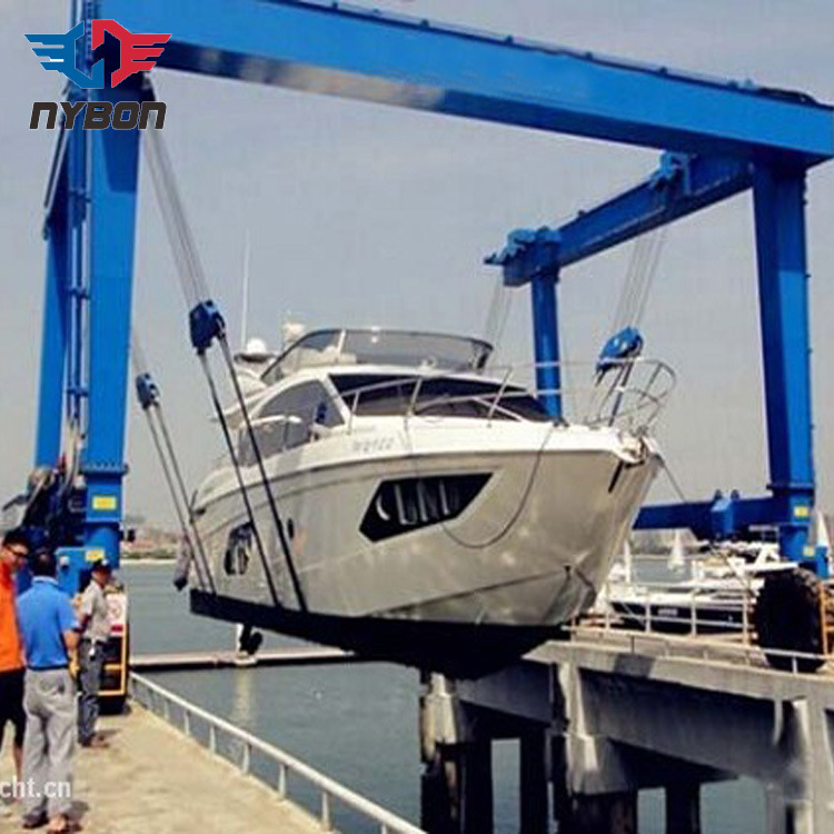 Mobile Boat Lifting Gantry Crane for Yacht