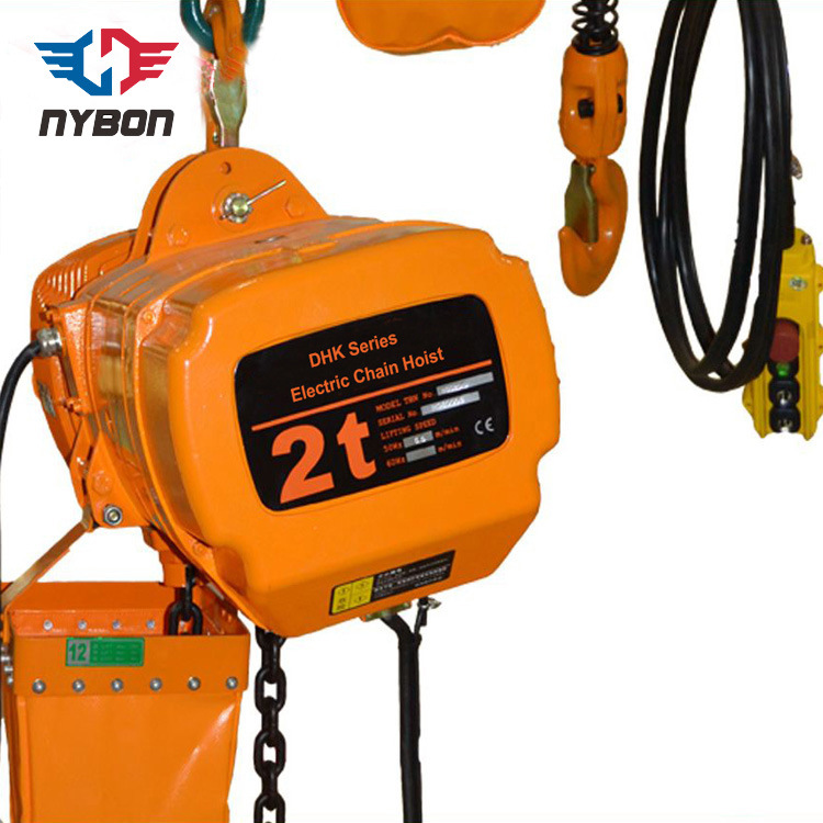 Monorail Chain Block 10 Ton Electric Chain Hoist with Trolley