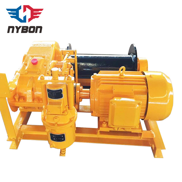 Motor Power 3kw — 55kw Jk High Speed Electric Winch 1.5 Ton