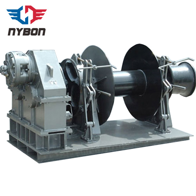 New Long Wire Rope Hydraulic Mooring Winch for Ship