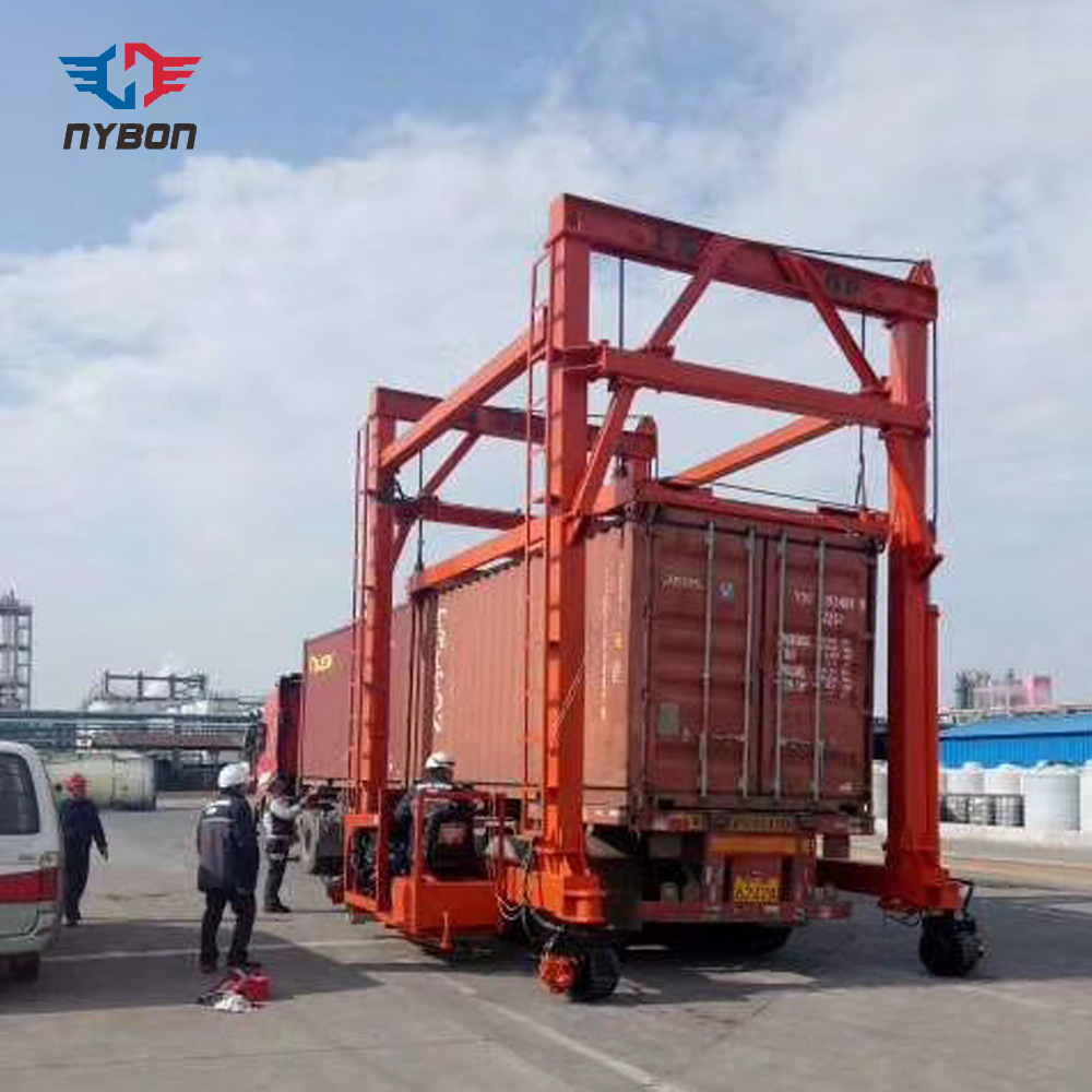 One-Man Operated Mobile Container Crane