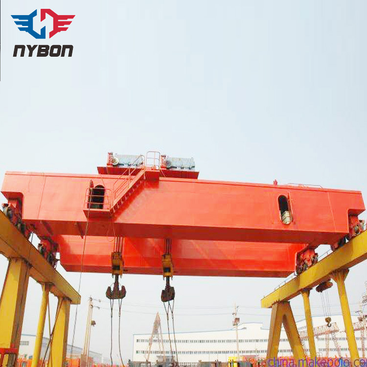 Qd Type 50 Ton Workshop Double Girder Bridge Cranes