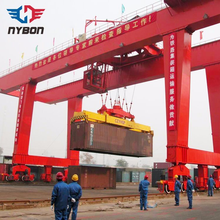 China 
                Rmg Crane Container Railed Mounted Gantry Cranes
             supplier