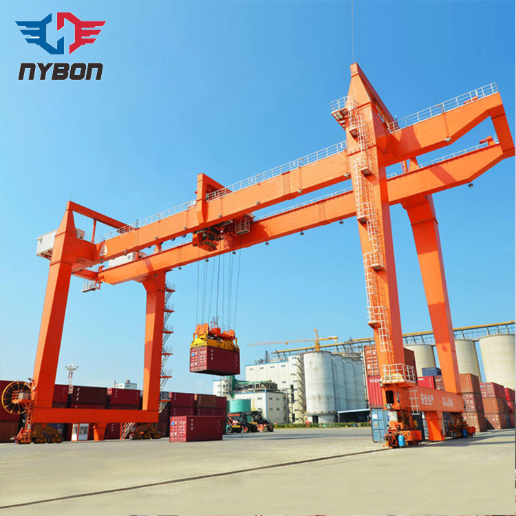 
                Rmg Rail Mounted Gantry Crane for Lifting Container
            