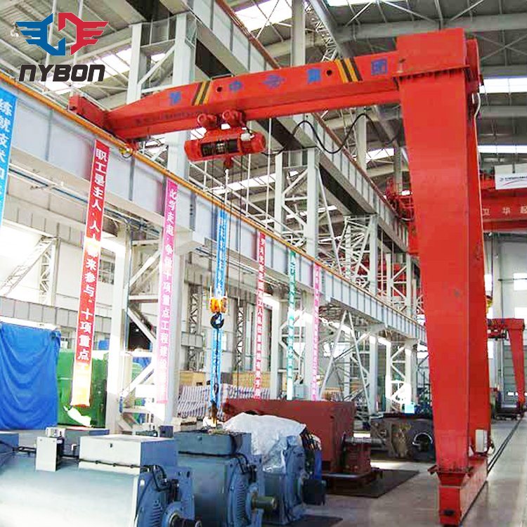Semi Gantry Crane Single Girder 10t with Electric Hoist