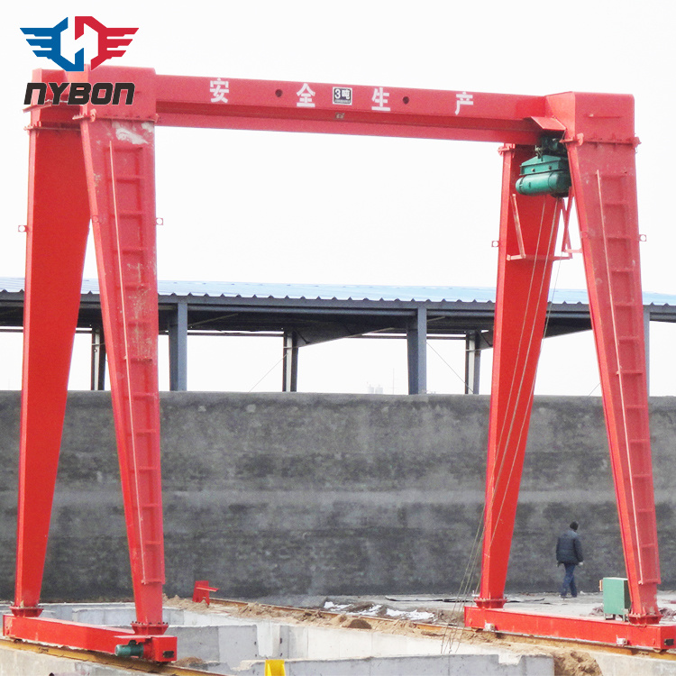 China 
                Singe Girder Ground Rail Travelling Electric Gantry Construction Crane
             supplier