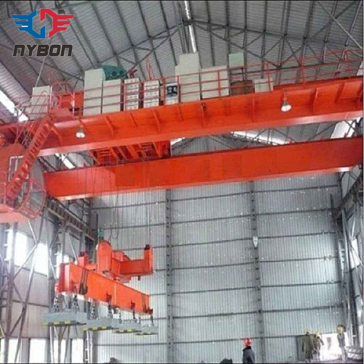 Chine 
                Steel Plant double poutre de pont roulant électromagnétique
             fournisseur