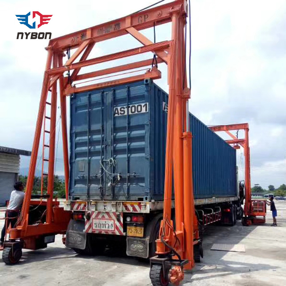 Terminal Station Diesel Engine Driven Container Gantry Crane for Sale