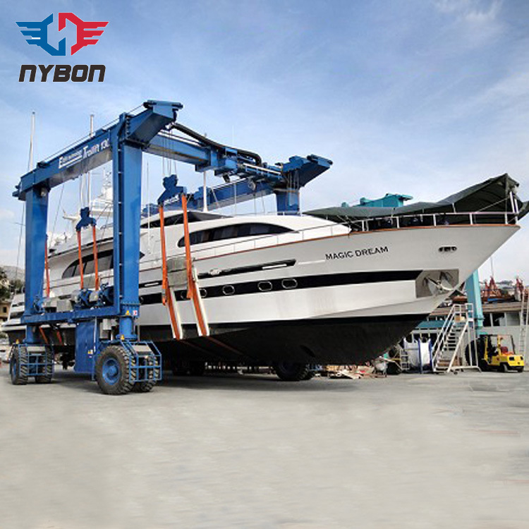 
                Travel Lift Boat Lifting Gantry kraan gebruikt voor Boat Yacht
            