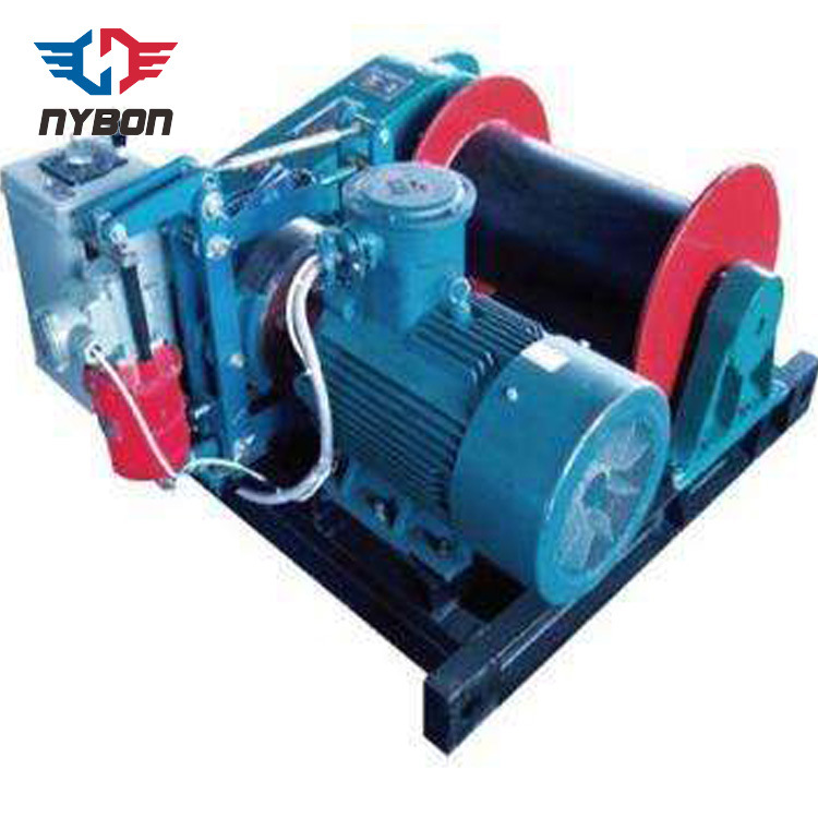 Wire Rope Single Drum Capstan Electric Piling Free Fall Winch