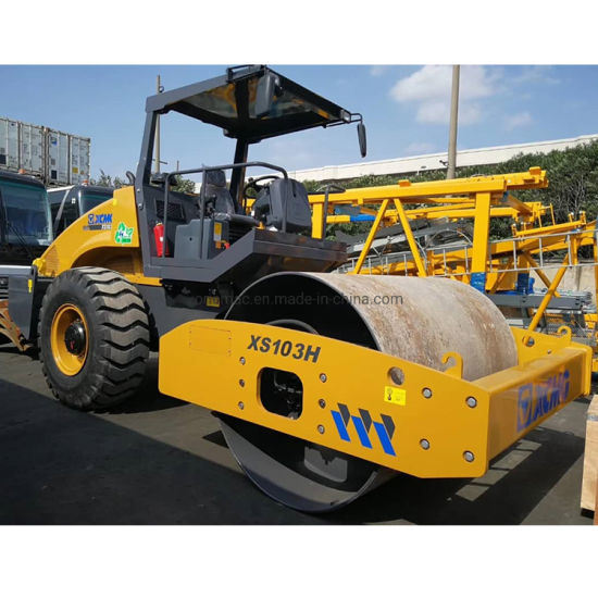 10 Ton Single Drum Road Roller Xs103h with Shade Roof in Philippines